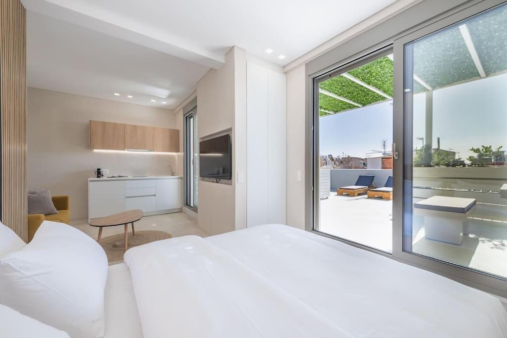 Mykonos With Acropolis View Apartment Athen